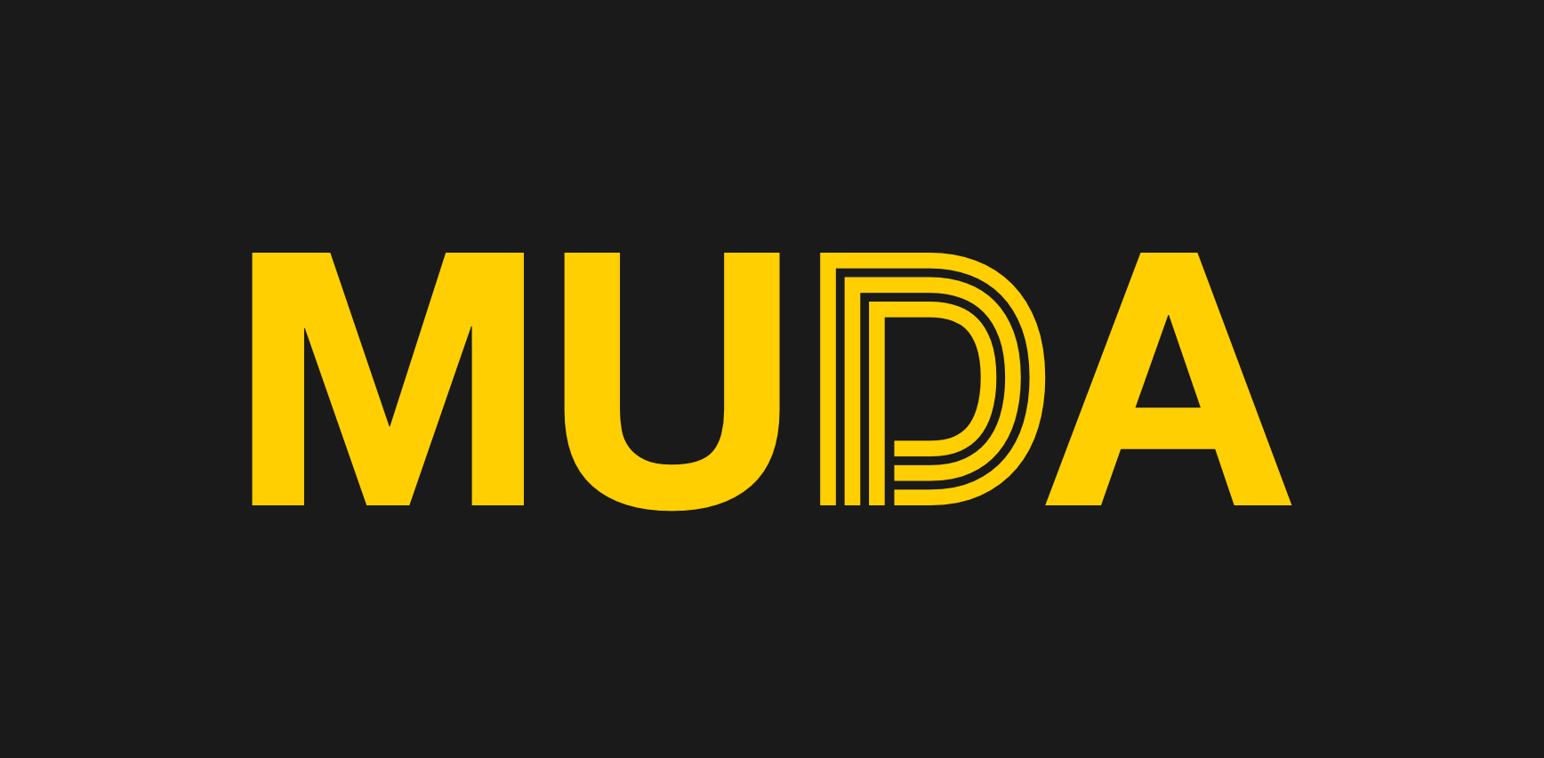 MUDA Logo Black